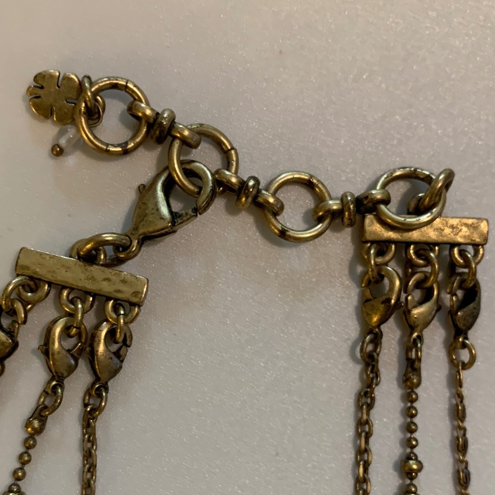Lucky Brand Triple Chain Necklace - Picture 6 of 14